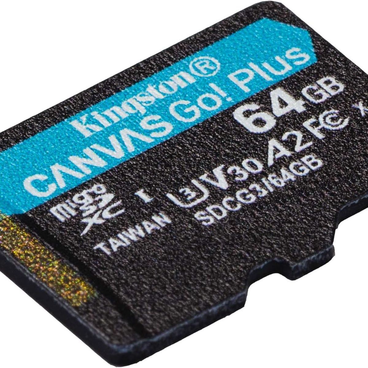 KINGSTON - MEMORIA MICRO SD KINGSTON DE 64GB GO PLUS 170MBS