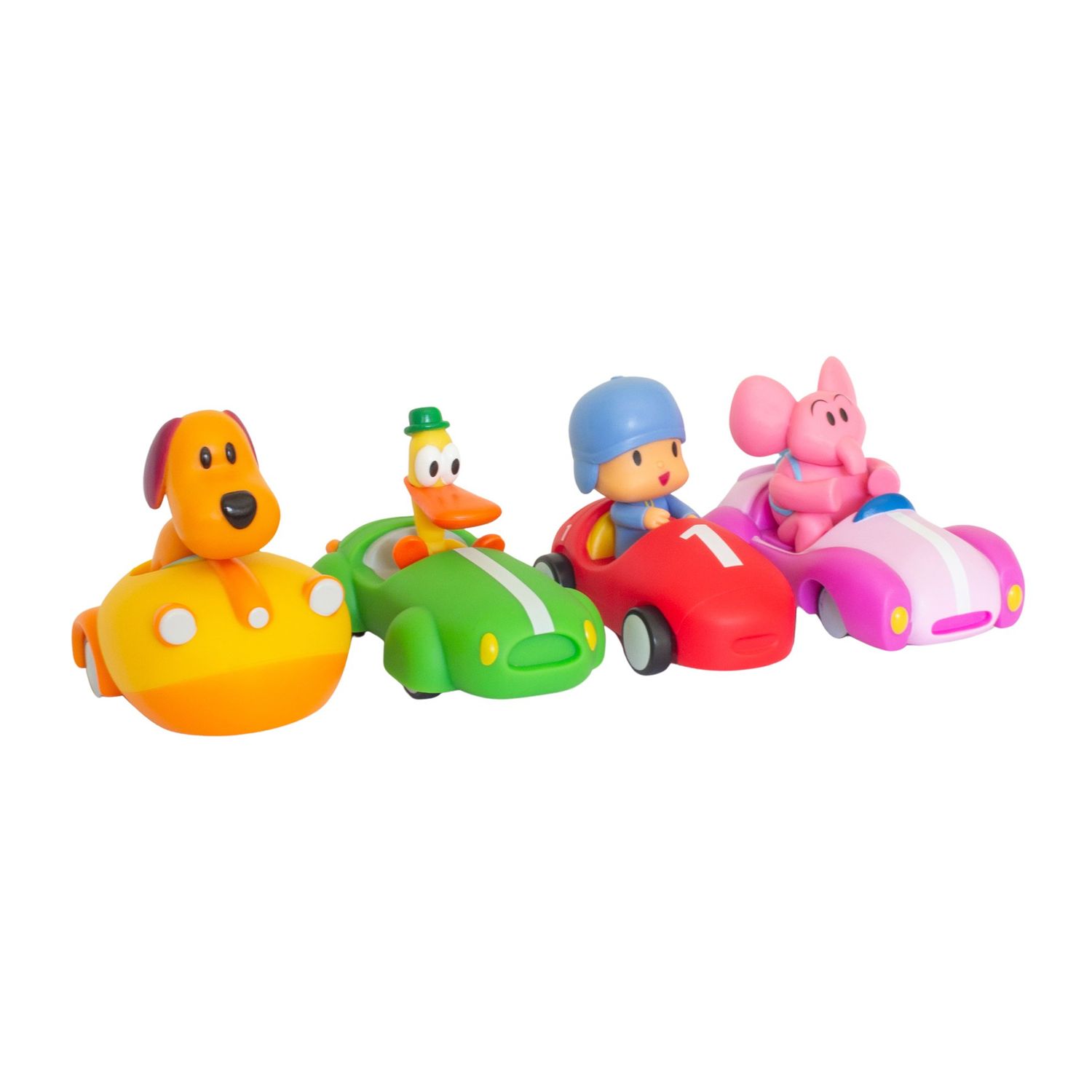 SET DE VEHICULOS RODADA LIBRE DE POCOYO Y AMIGOS POCOYO