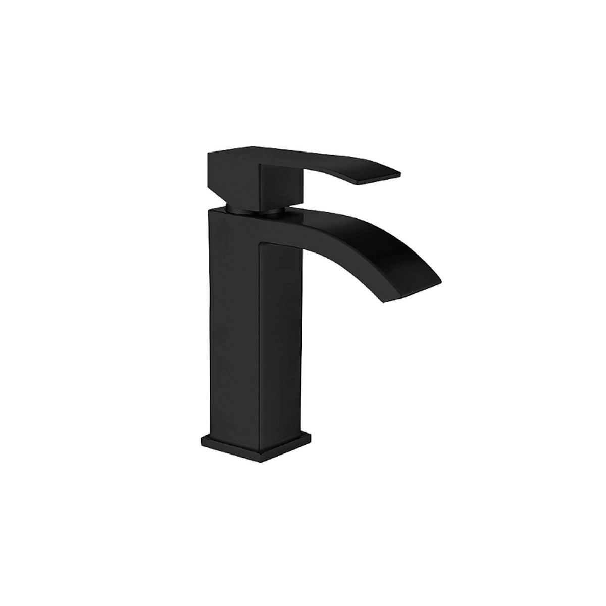 XM - MEZCLADORA MONCOMANDO DE LAVATORIO BAJO NEGRO CASCADA M304-812901