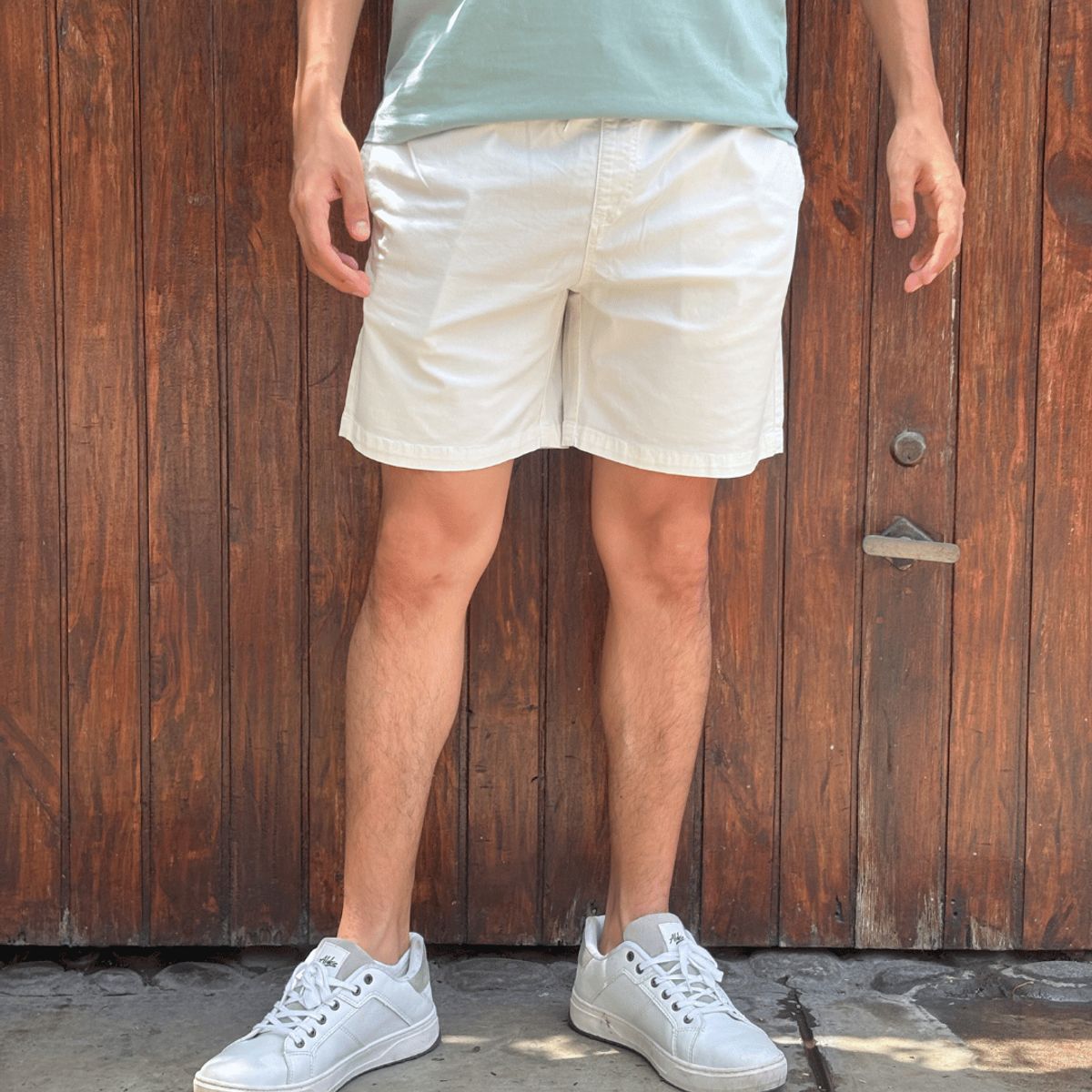 ALDO'S SINCE 1986 - BERMUDA ELASTICO DRILL PREMIUM  MOD. 015