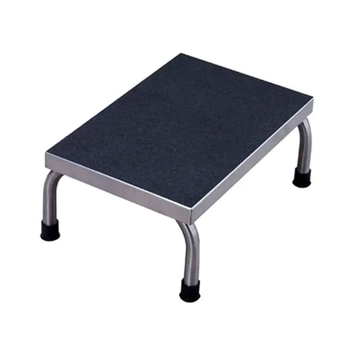 HOMECARE - ESCALERA DE 1 PELDAÑO FIERRO CROMADO