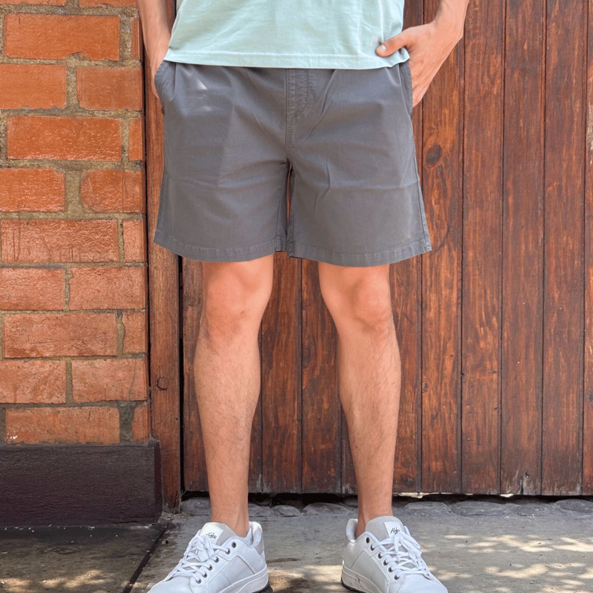 ALDO'S SINCE 1986 - BERMUDA ELASTICO DRILL PREMIUM  MOD. 015