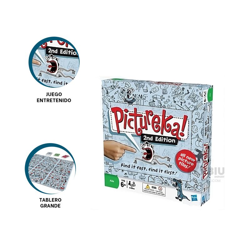 RYBIU IMPORT - Partida para Jugar y Pensar en Multicolor Y+Regalo Stickers