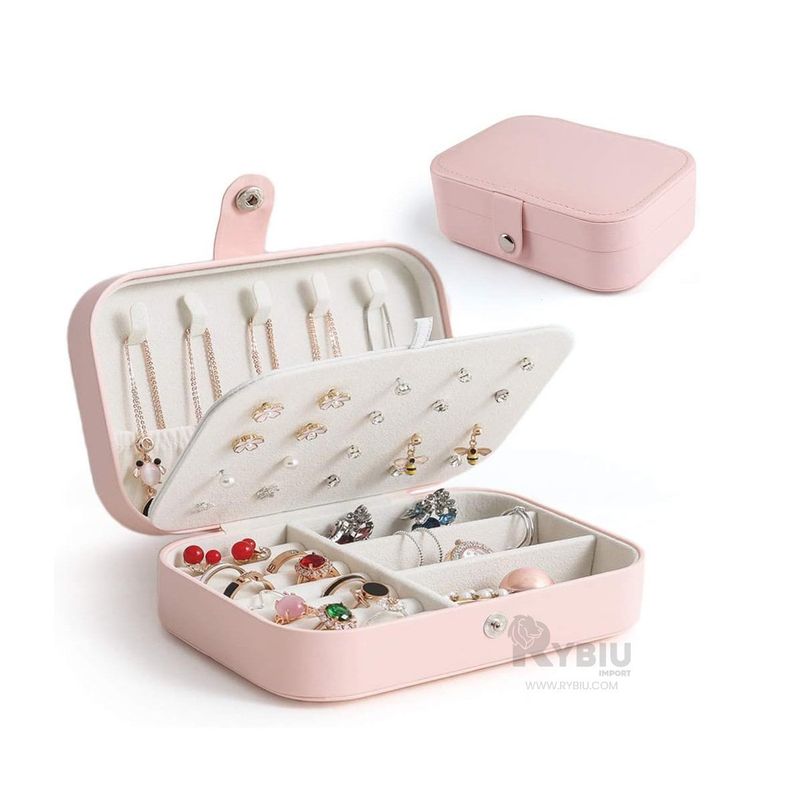 GENERICO - Estuche para Collares Rosado Bebe Y+Envoltorio de Regalo