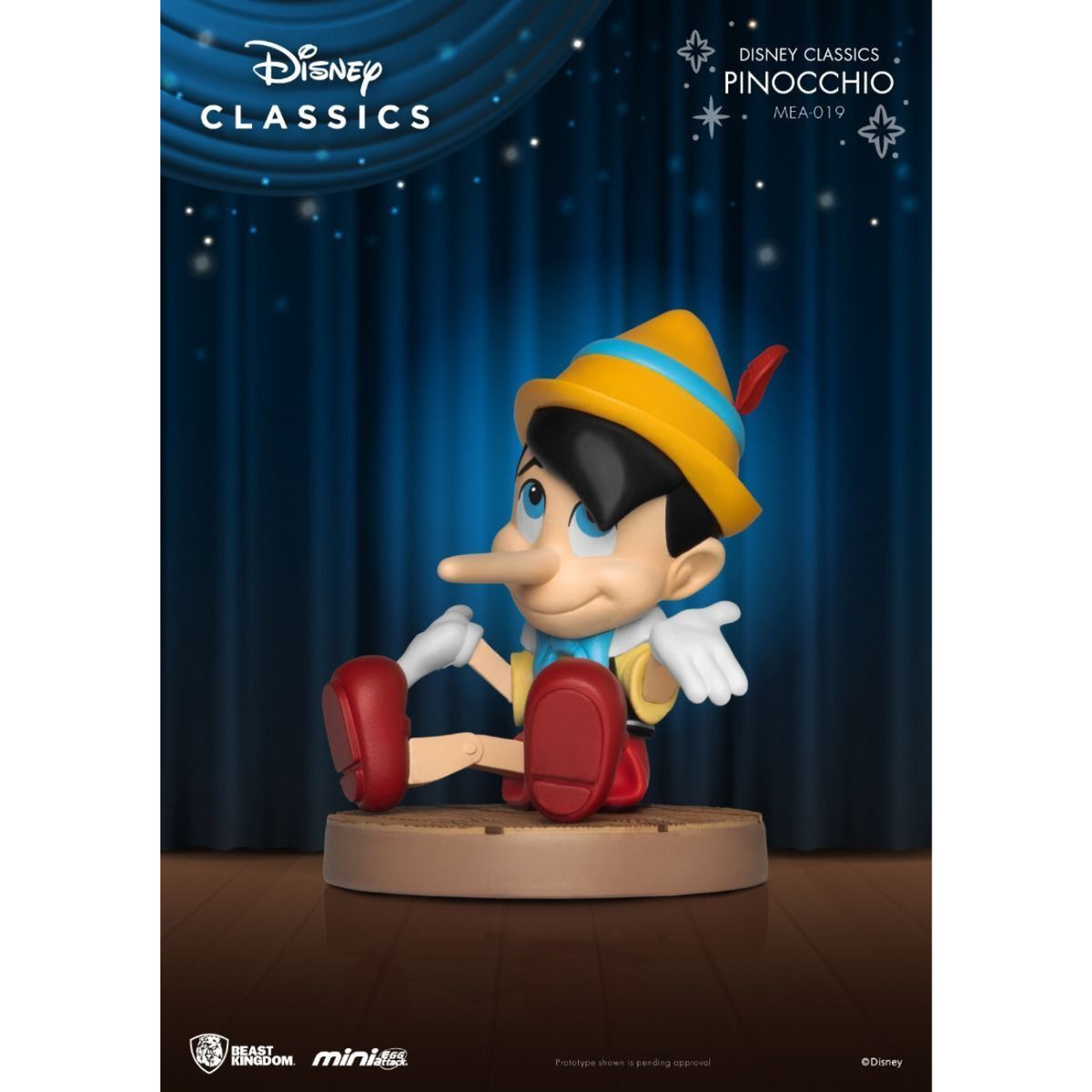 DISNEY CLASICOS - Pinocho - Pinocchio - Figura de colección Disney minifiguras