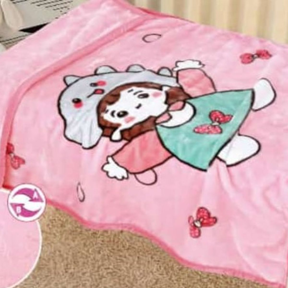 GOLDSUN - FRAZADA DE TERCIOPELO PARA BEBÉ