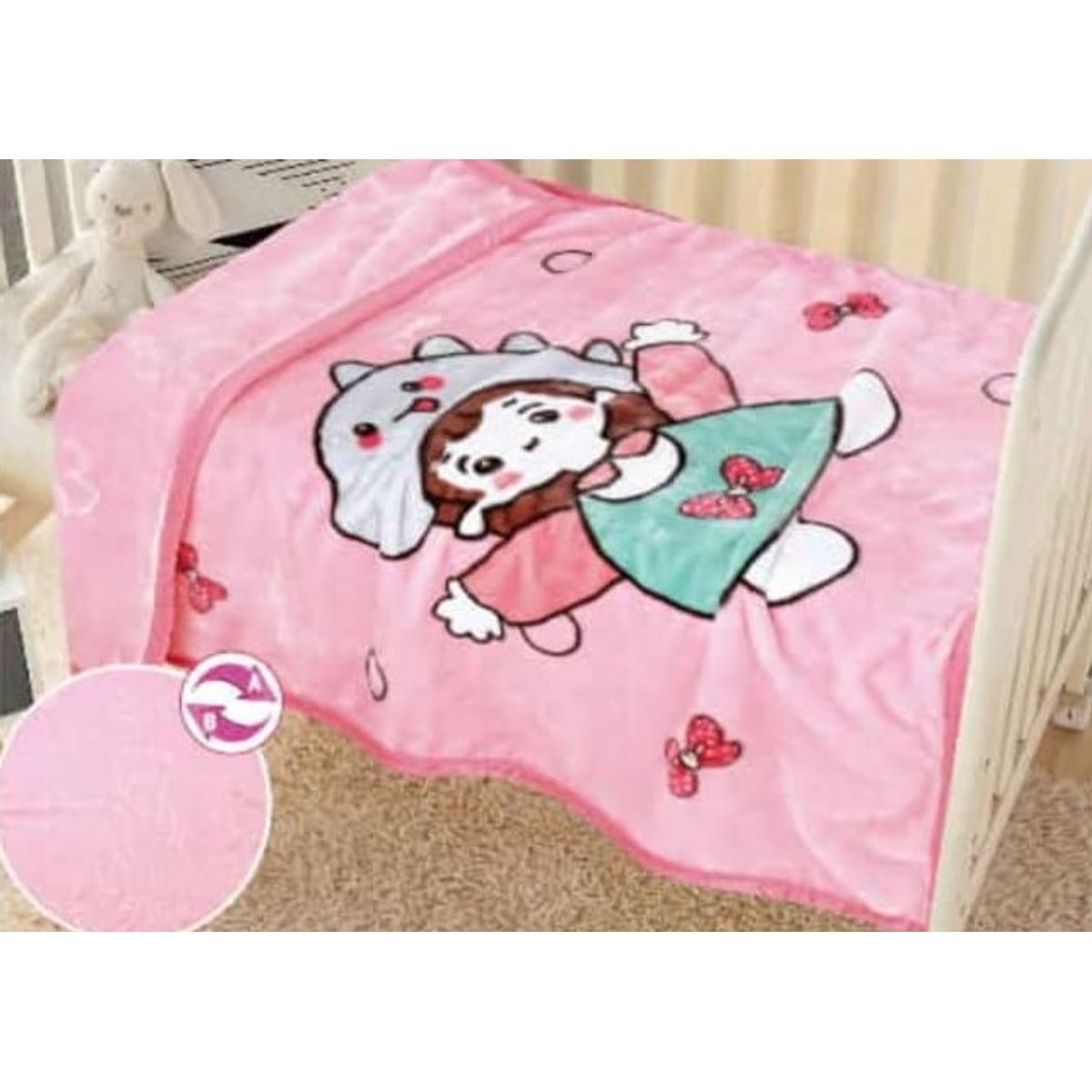 GOLDSUN - FRAZADA DE TERCIOPELO PARA BEBÉ