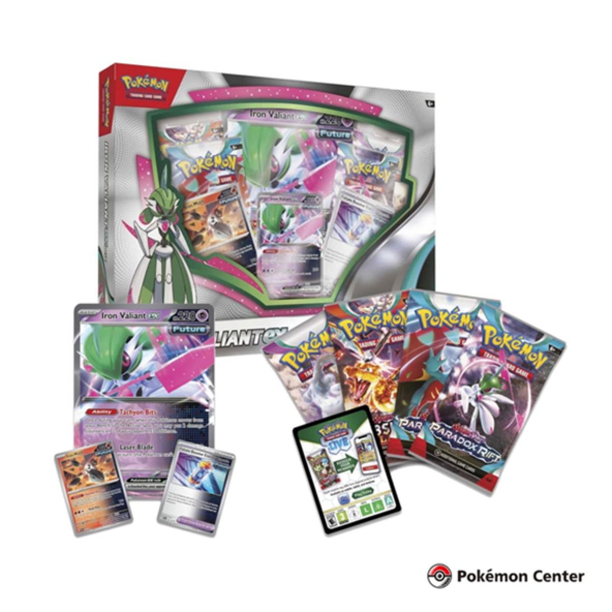 POKEMON - Pokemon TCG Roa Moon Iron Valient Ex Box Ingles