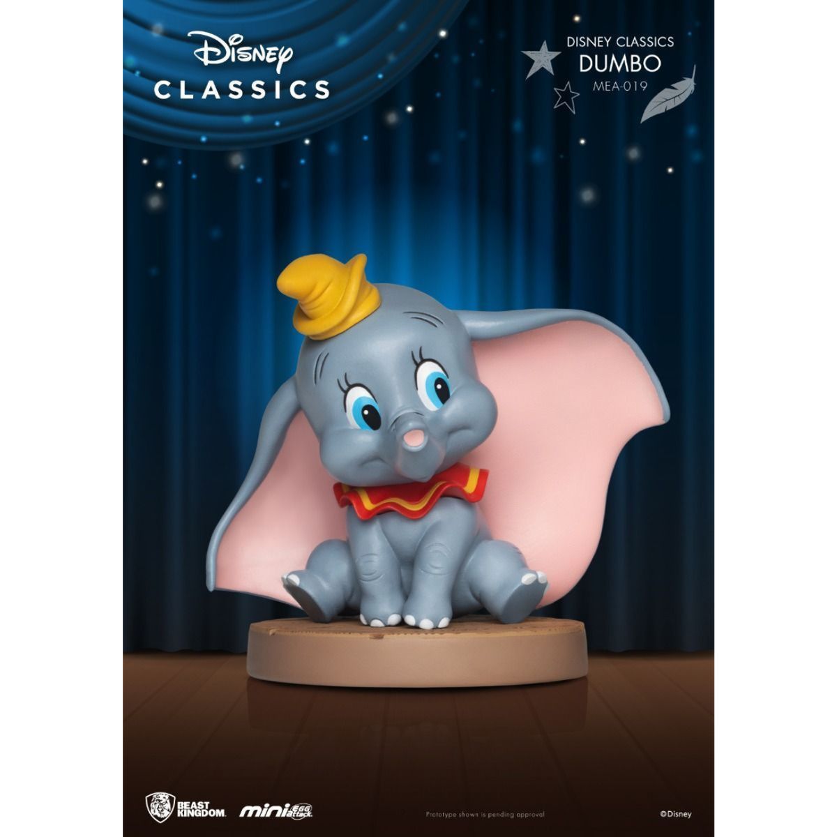 DISNEY CLASICOS - Dumbo elefante - Figura de colección Disney minifiguras