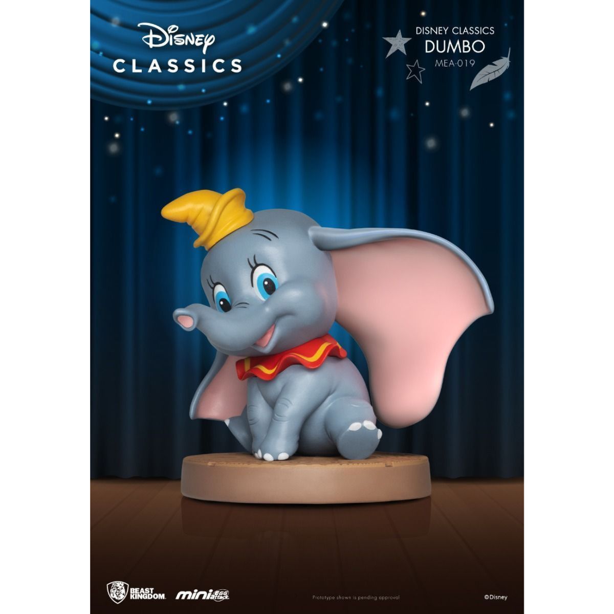 DISNEY CLASICOS - Dumbo elefante - Figura de colección Disney minifiguras