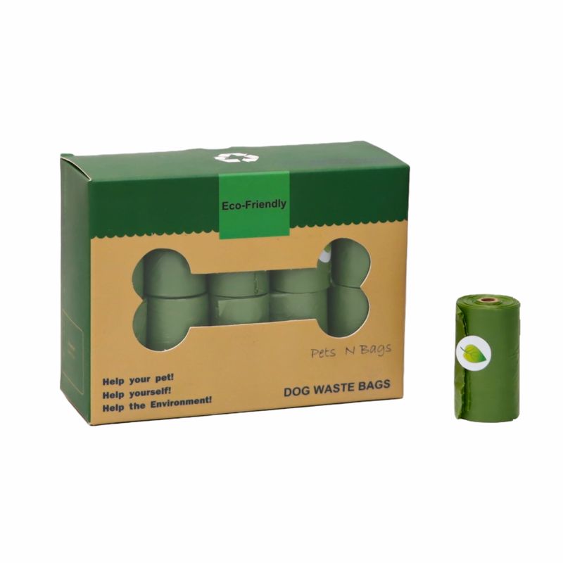 GENERICO - PAQUETE DE 20 ROLLOS DE BOLSAS BIODEGRADABLES PARA DESECHOS