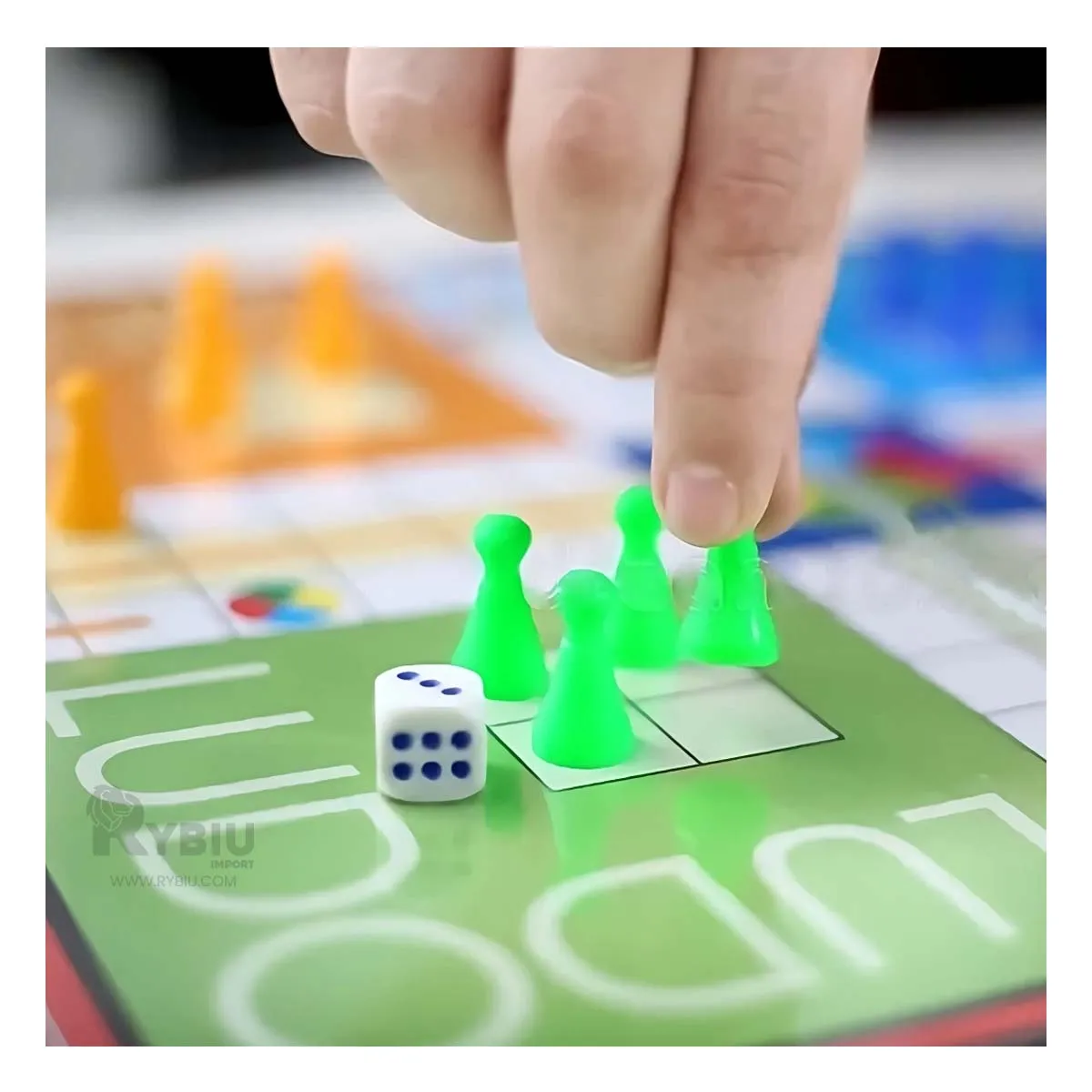 GENERICO - Juego de Mesa Ludo 2 en 1 en Multicolor Y+Regalo Agendita