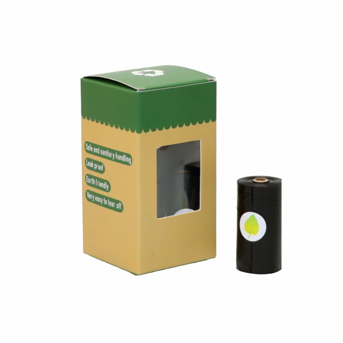 GENERICO - 8 ROLLOS DE BOLSAS BIODEGRADABLES PARA DESECHOS DE MASCOTAS