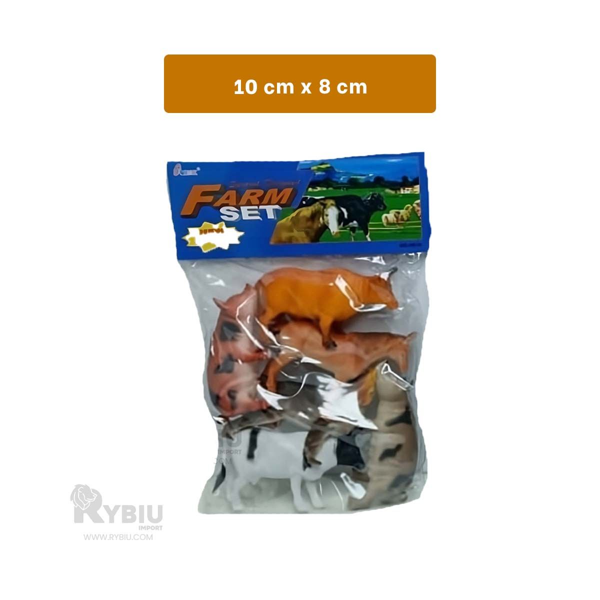 GENERICO - Kit Llamativo de Animales Multicolor Y+Ligas de Regalo