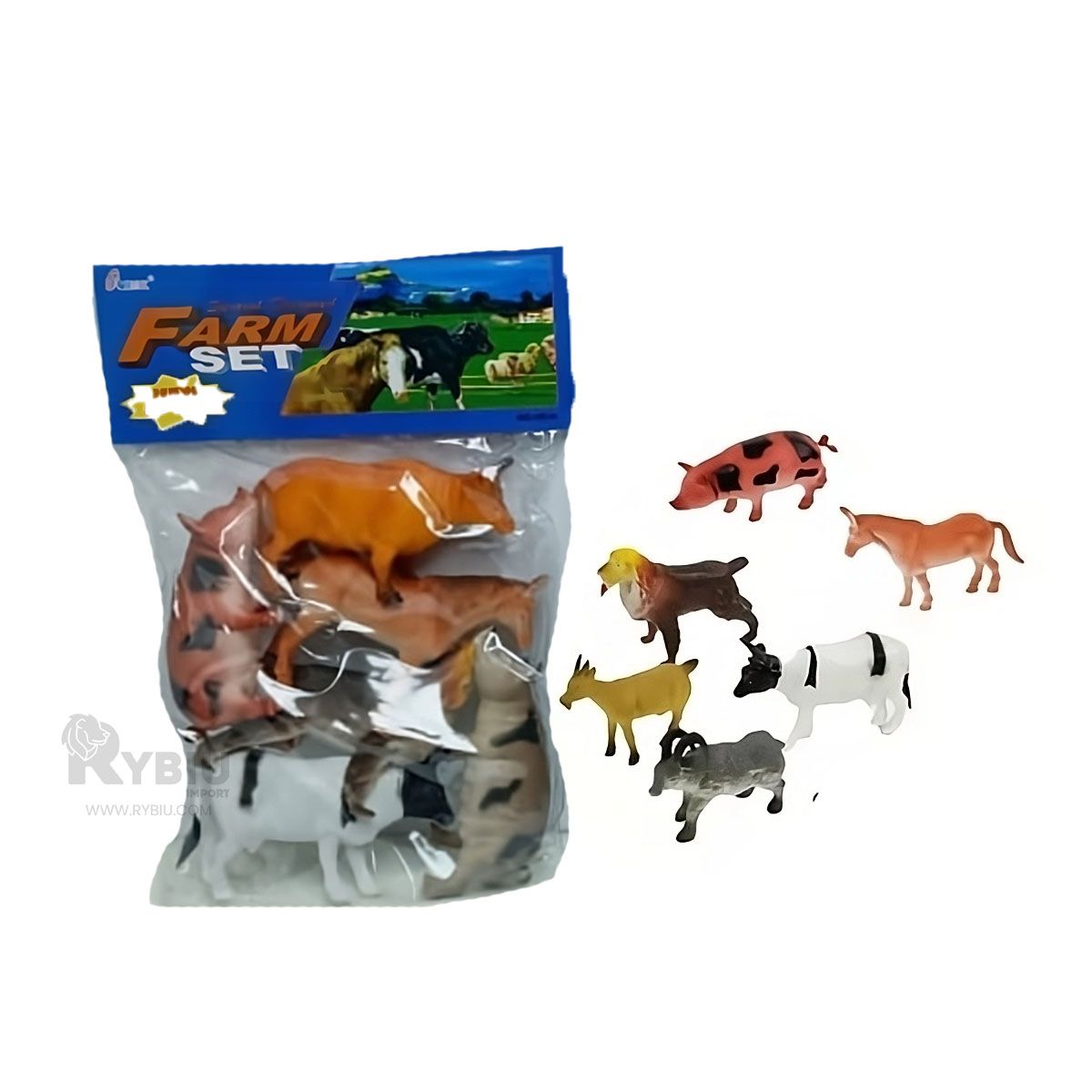 GENERICO - Set Moderno de Animales en Multicolor Y+Regalo Agendita