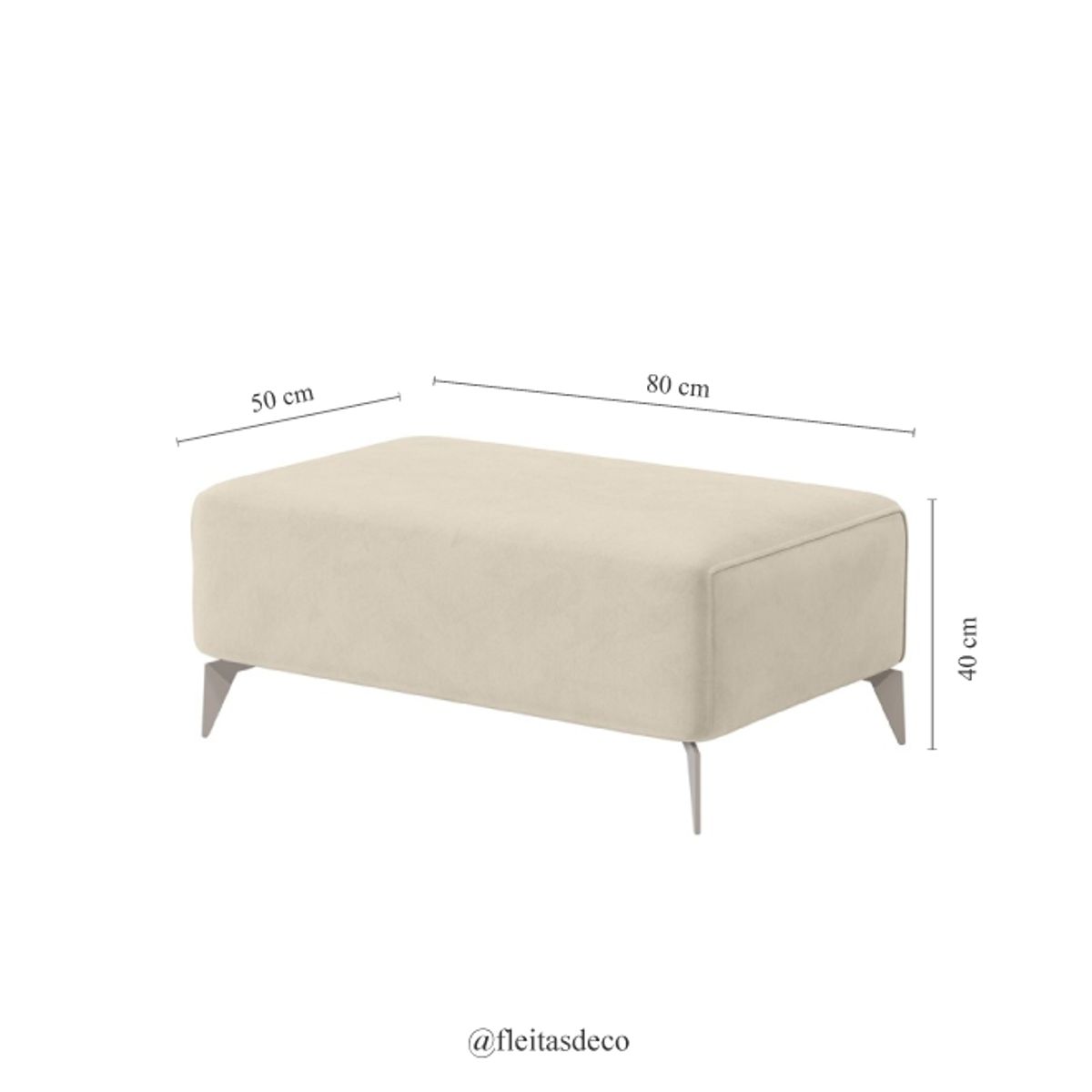 GENERICO - PUFF ALESSO DE 1 CUERPO