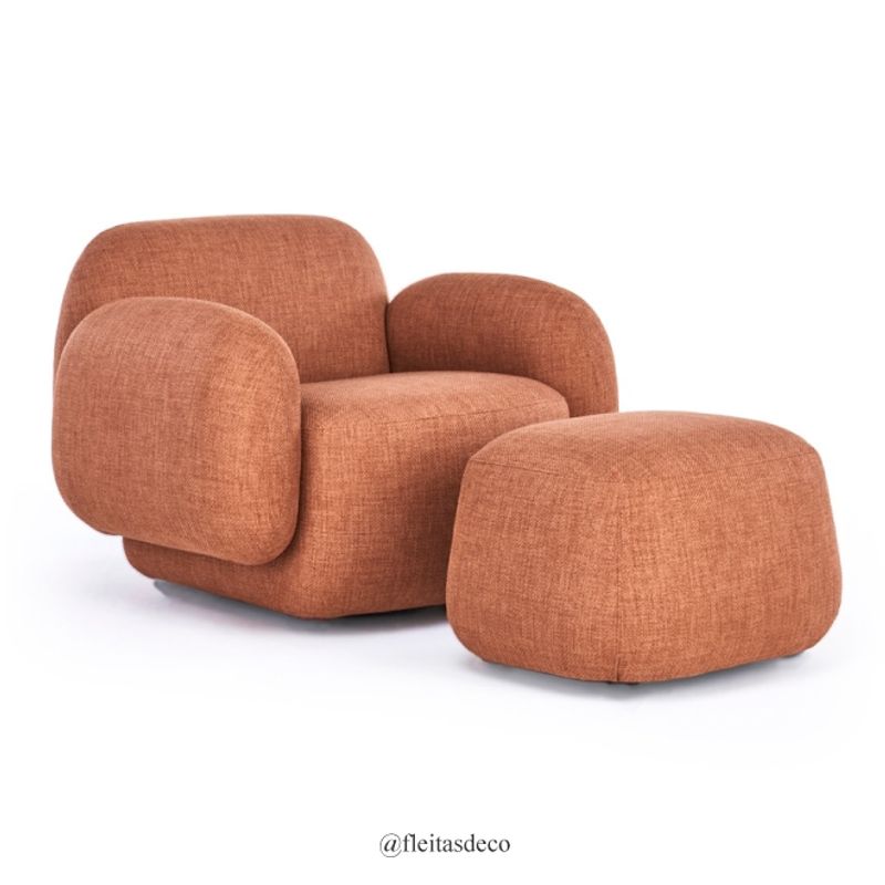 GENERICO - POLTRONA GLORIA Y PUFF GLORIA