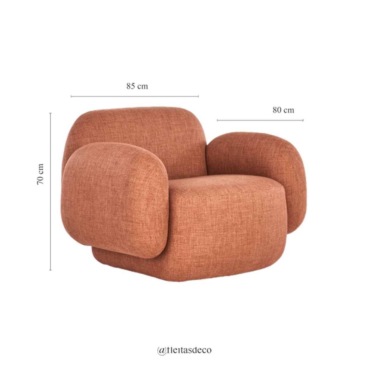 GENERICO - POLTRONA GLORIA Y PUFF GLORIA