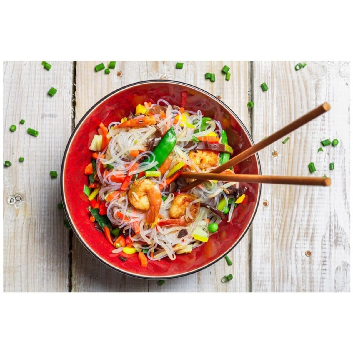 GENERICO - Fideos Fansi De Frijol Verde y Mungo 250gr Jumy