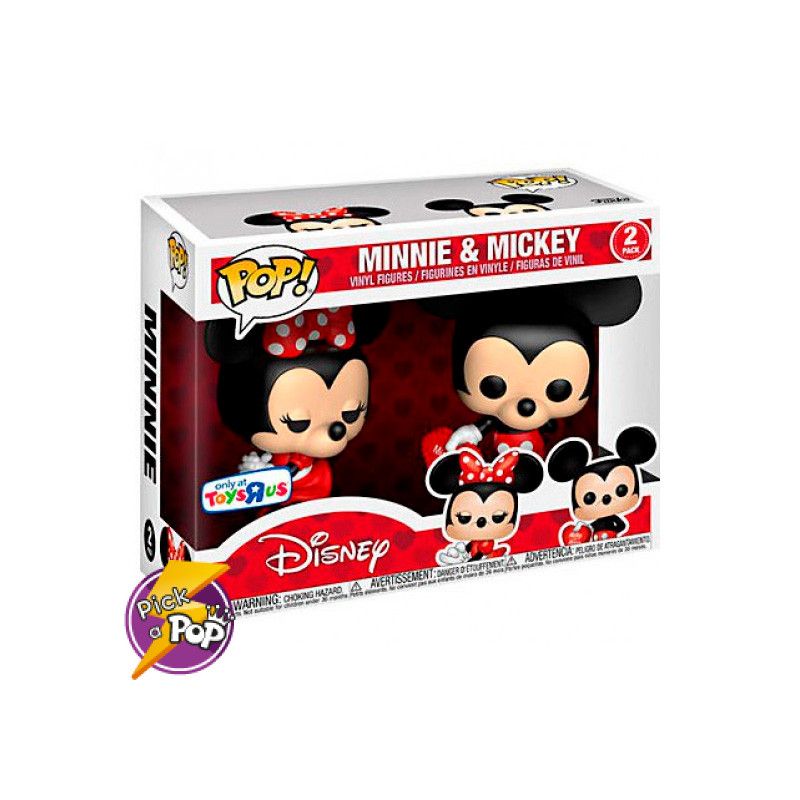 FUNKO - MICKEY Y MINNIE MOUSE VALENTINE 2 PACK