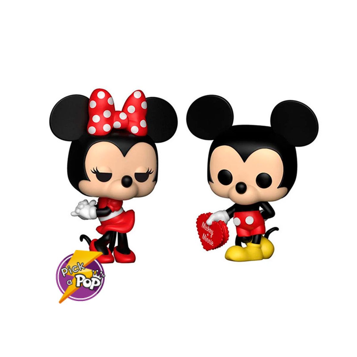 FUNKO - MICKEY Y MINNIE MOUSE VALENTINE 2 PACK