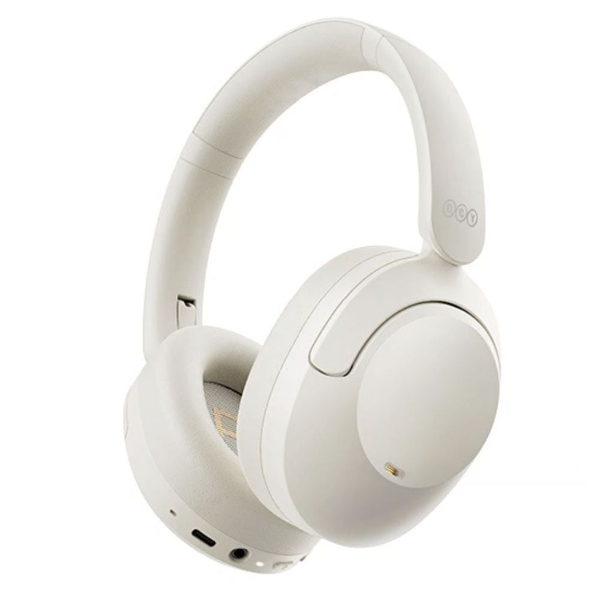 QCY - Audifonos Bluetooth QCY H4 Over-Ear ANC Hi-Res 70h Batería Blanco