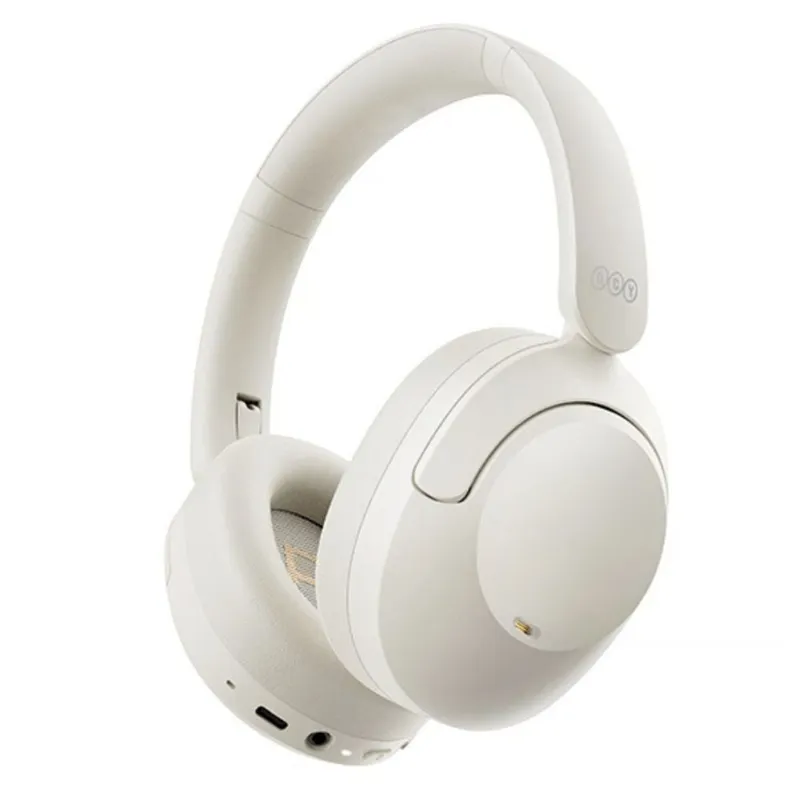 QCY - Audifonos Bluetooth QCY H4 Over-Ear ANC Hi-Res 70h Batería Blanco
