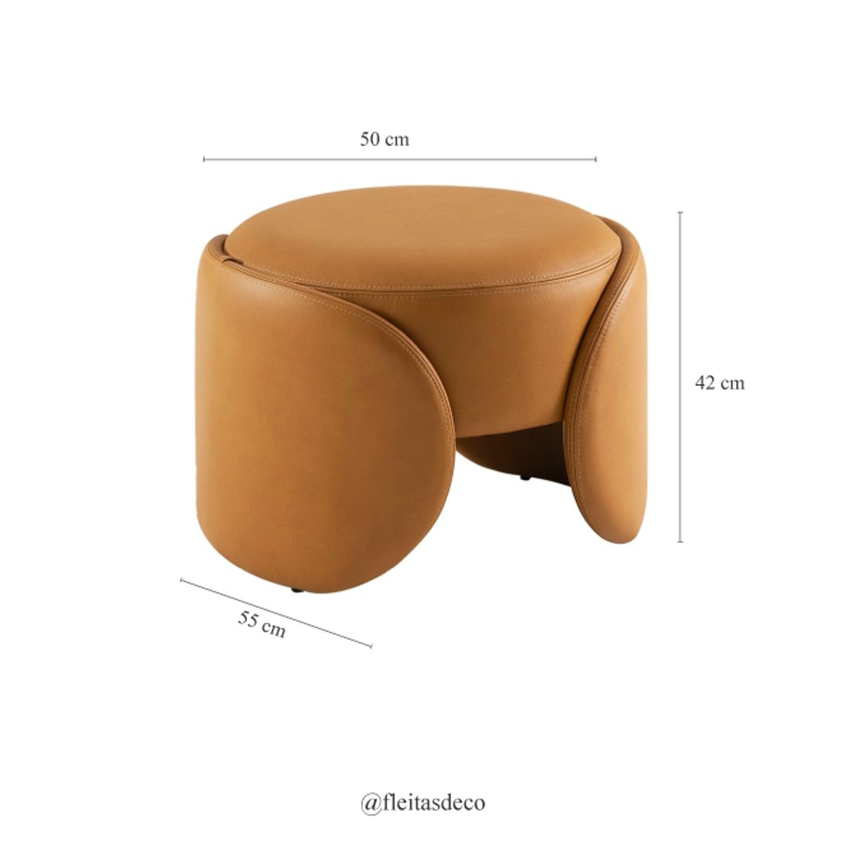 GENERICO - PUFF MATO DE 1 CUERPO