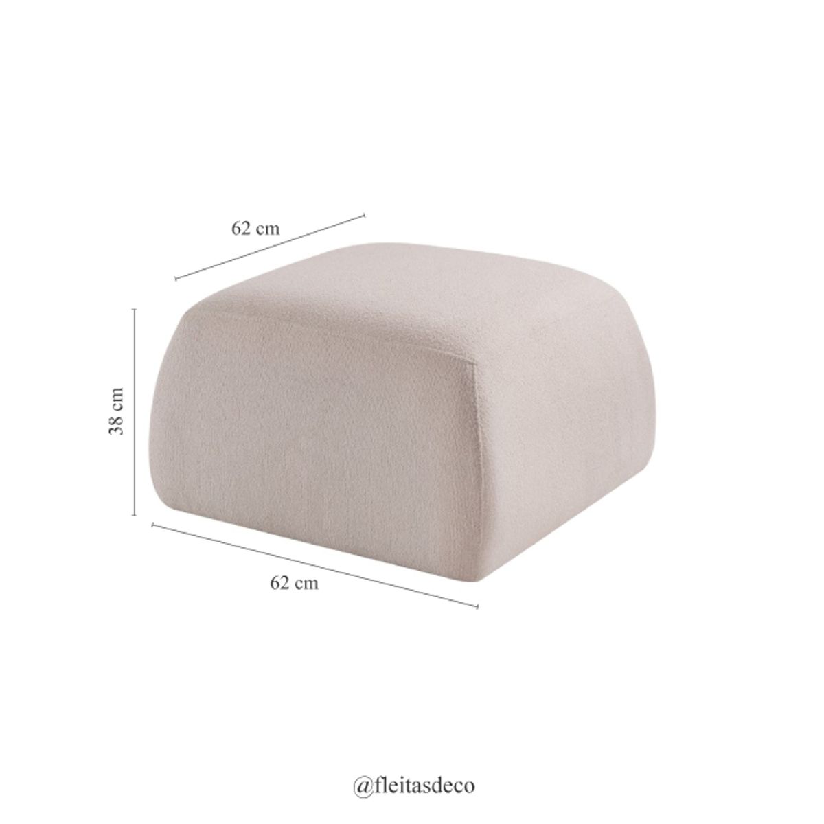 GENERICO - PUFF SALINA DE 1 CUERPO