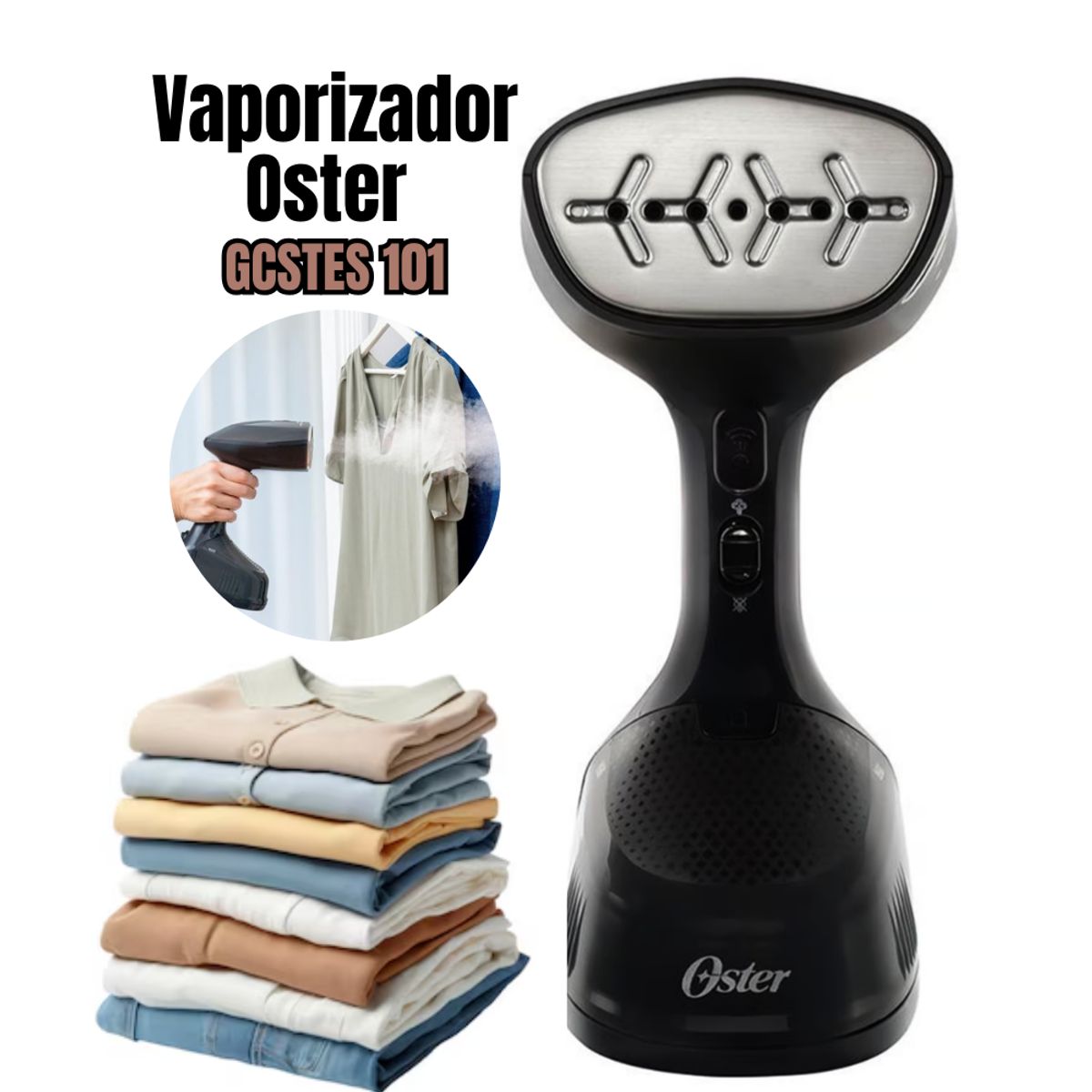 OSTER - Vaporizador De Telas Portátil Oster GCSTES 101 053