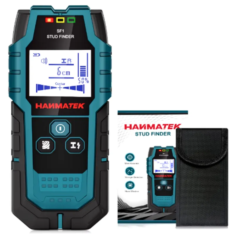 GENERICO - Escaner de Pared Detector de Metales y Cables Eléctricos Hanmatek