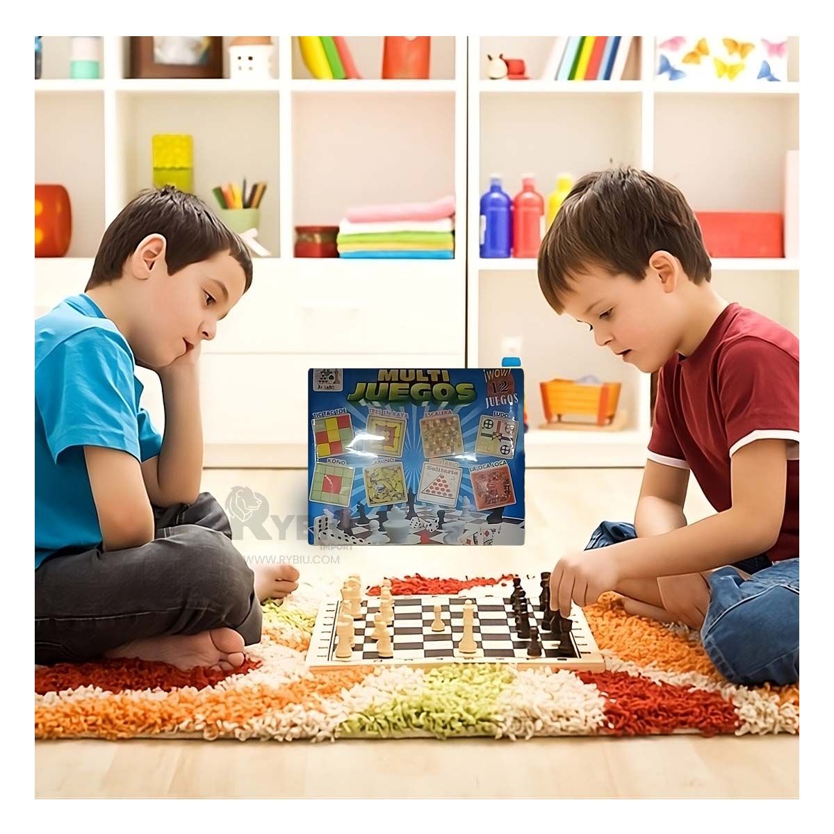 RYBIU IMPORT - Juego de Alegria Moderna Multicolor Y+Regalo Agendita