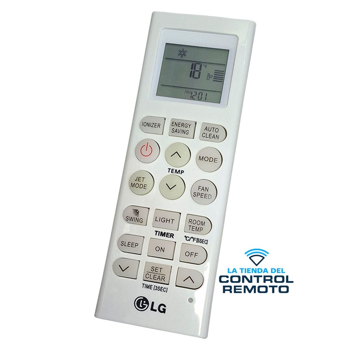 GENERICO - Control Remoto Para Aire Acondicionado LG Inverter Frio Caliente