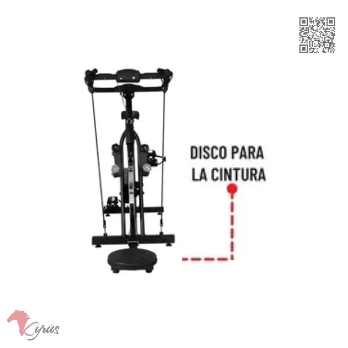 SIN ETIQUETAS - Spinning Bike con Twister y Ligas