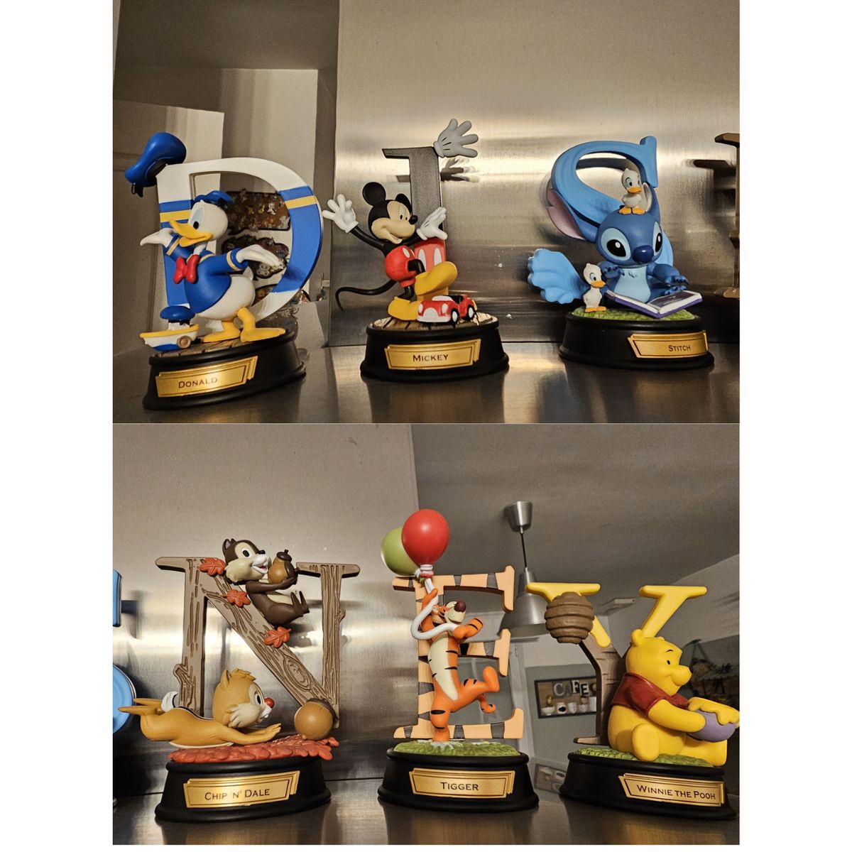 DISNEY - Minifigura alfabeto de Disney - Aleatorio Disney 100 años