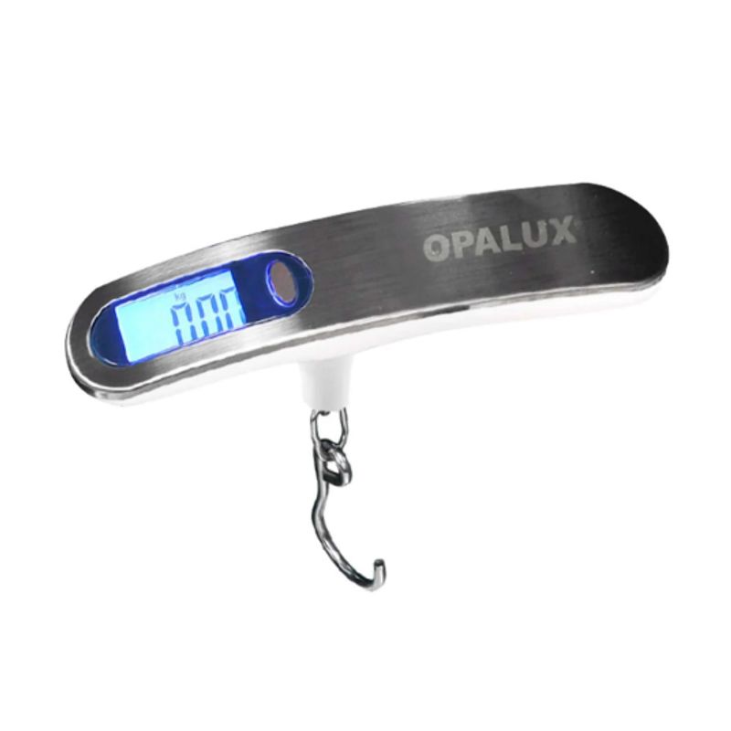 OPALUX - Balanza Digital de Equipaje Pantalla Azul OP-623 OPALUX