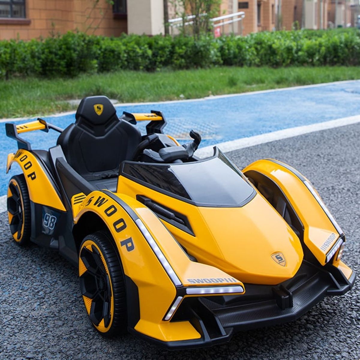 GENERICO - Carro a batería para niños 6V -LAMBORGINI