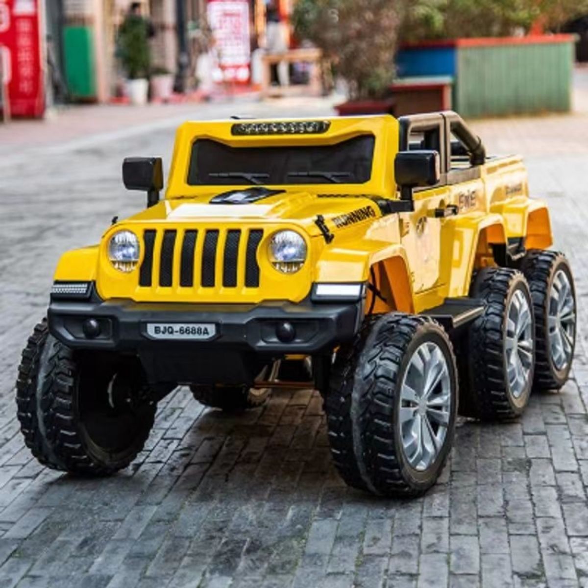 GENERICO - Carro 6x6 a batería para niños 12V- RAPTOR