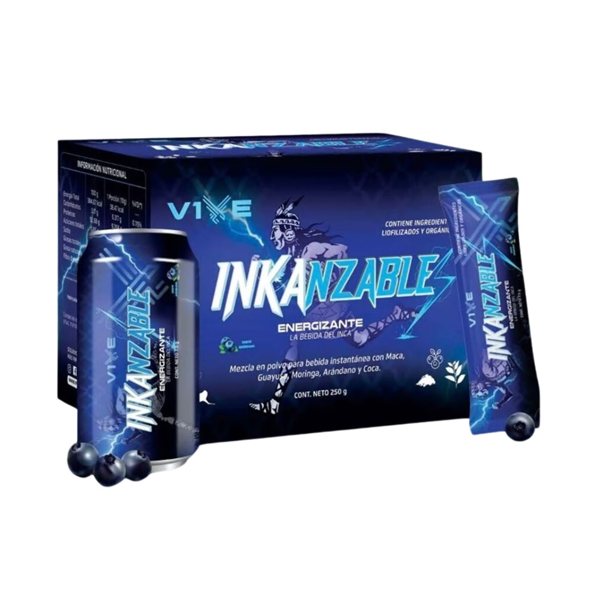 VIVE - Inkanzable  Energizante Natural de Alto Rendimiento