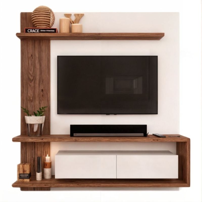 GENERICO - Centro de Entretenimiento Silema 2 Puertas - Vintage