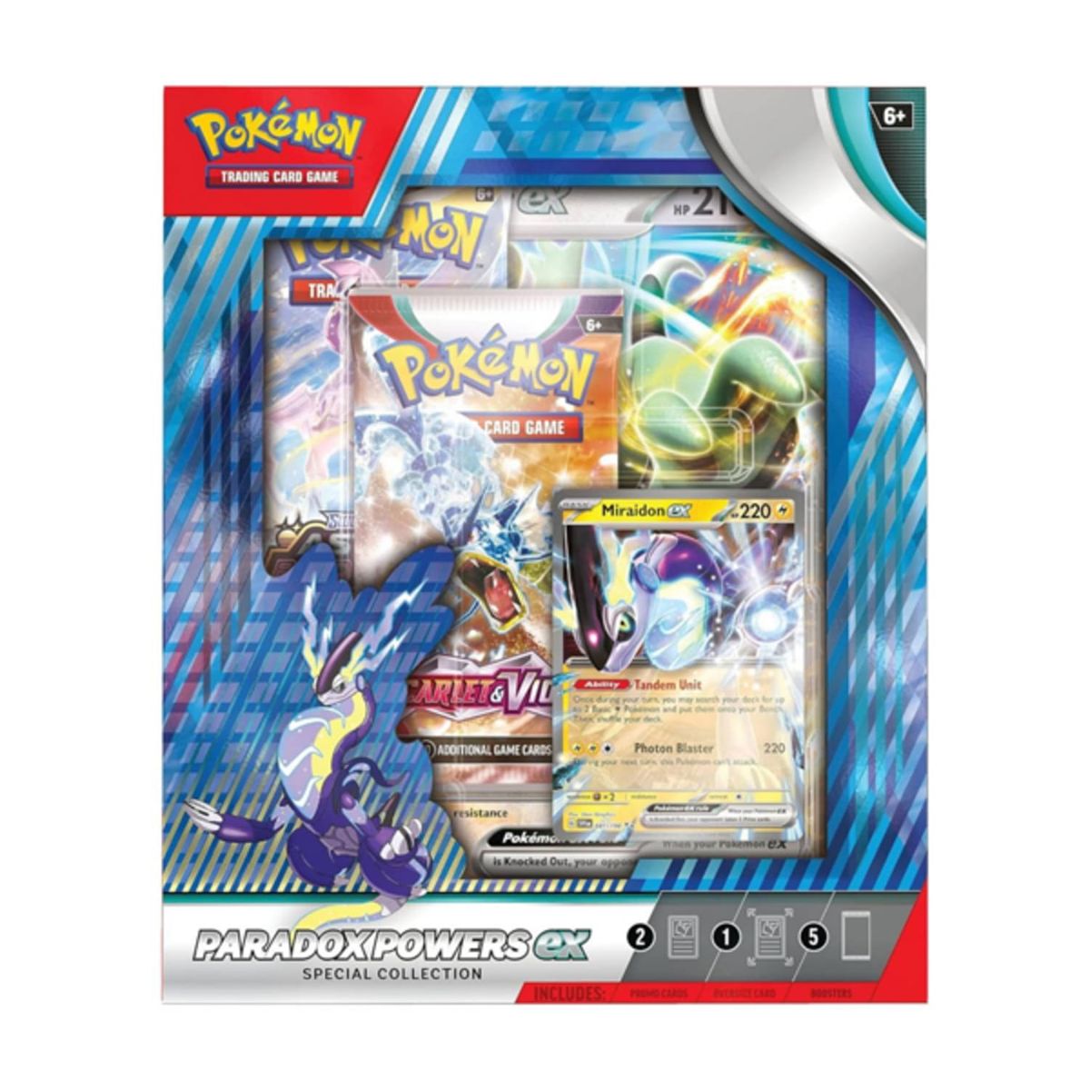 POKEMON - Pokemon TCG Paradox Ex Special Edition Ingles