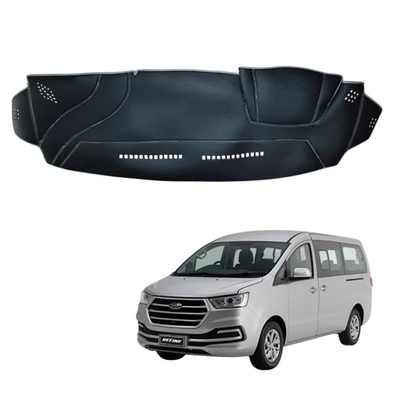 TECGO - PROTECTOR DE TABLERO TIPO JAC REFINE 2023 TACTO CUERO