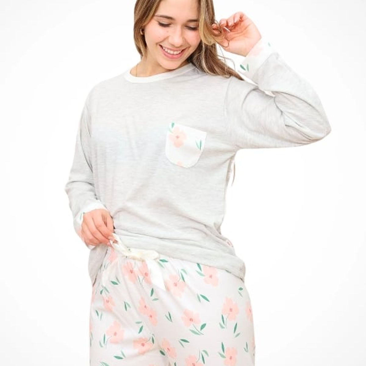 GENERICO - Femini Botanic Flower Cobert  - Inga Pijamas