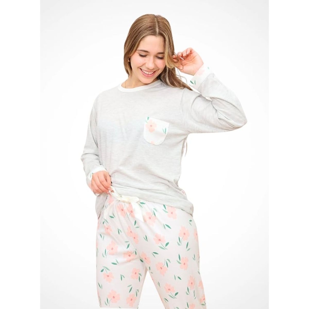 GENERICO - Femini Botanic Flower Cobert  - Inga Pijamas