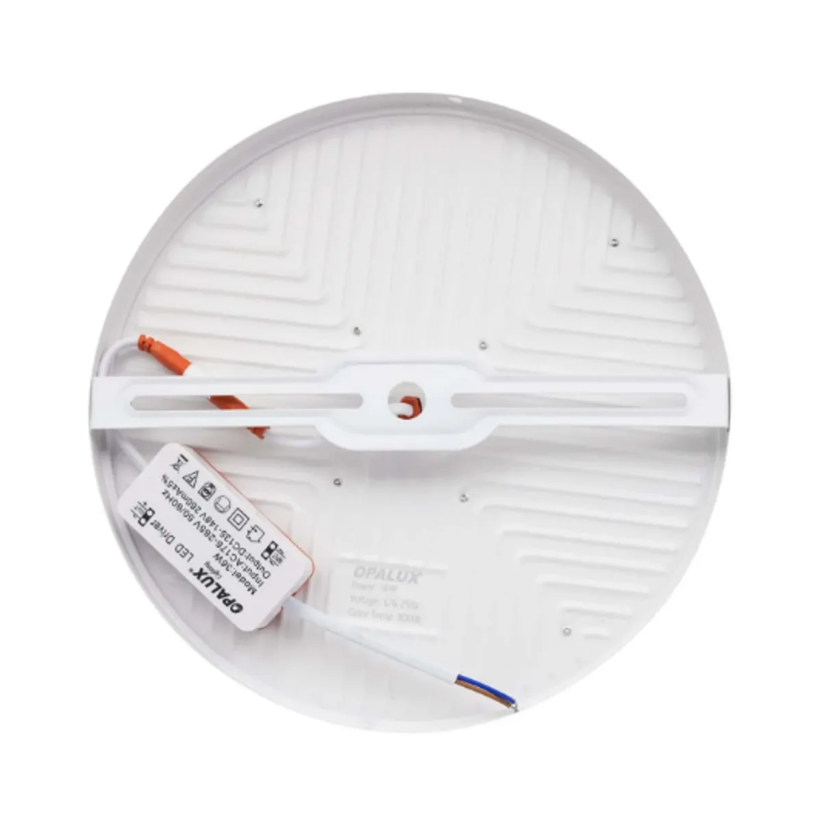 OPALUX - Plafón LED de Techo Circular 36W OP-36FD-CW OPALUX