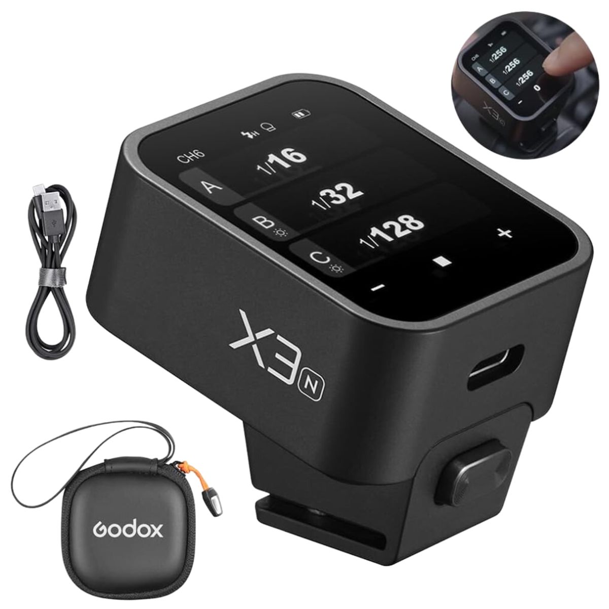 GODOX - DISPARADOR DE FLASH INALÁMBRICO GODOX X3-NIKON