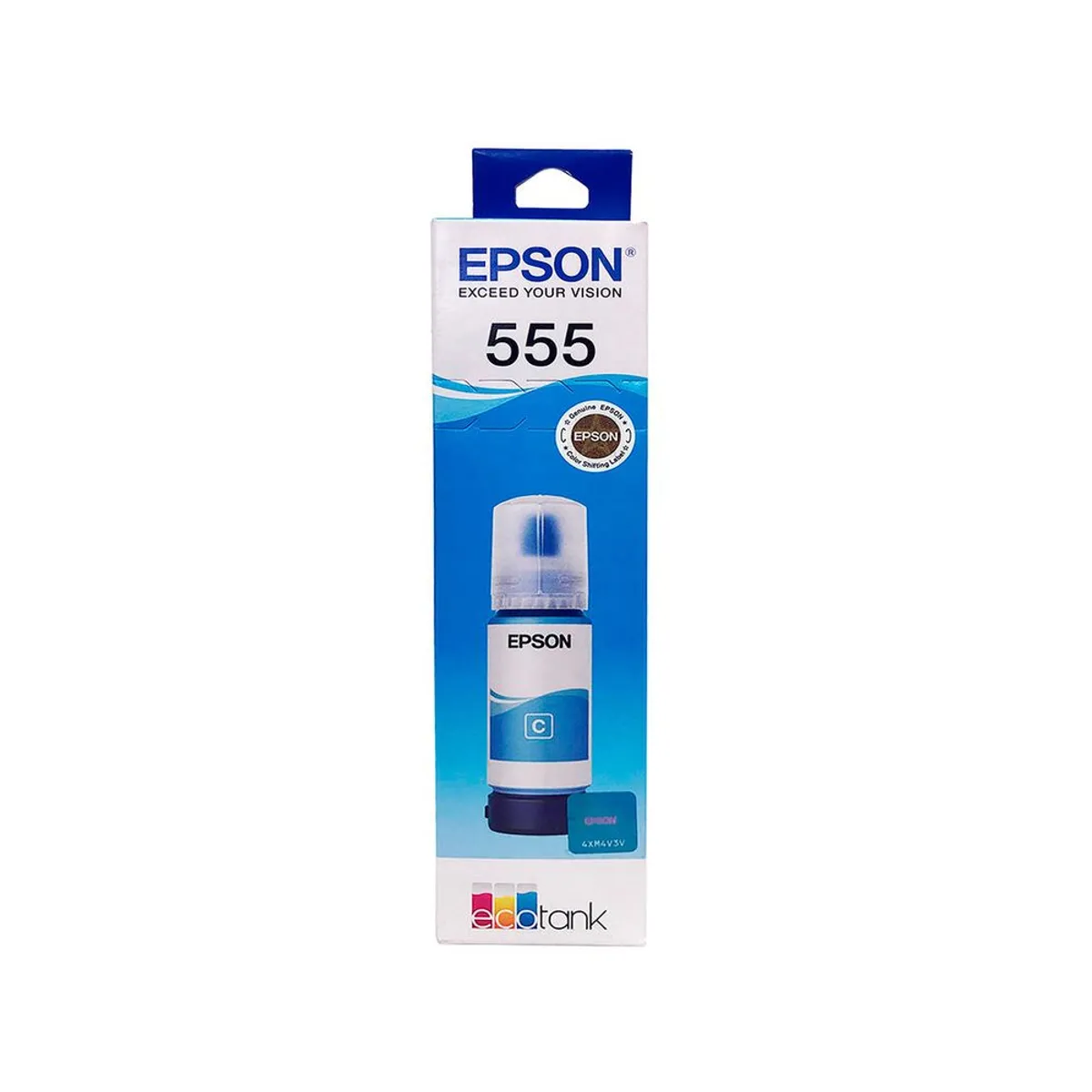 EPSON - Tinta 555 original tinta epson tinta CIAN AZUL epson serie L