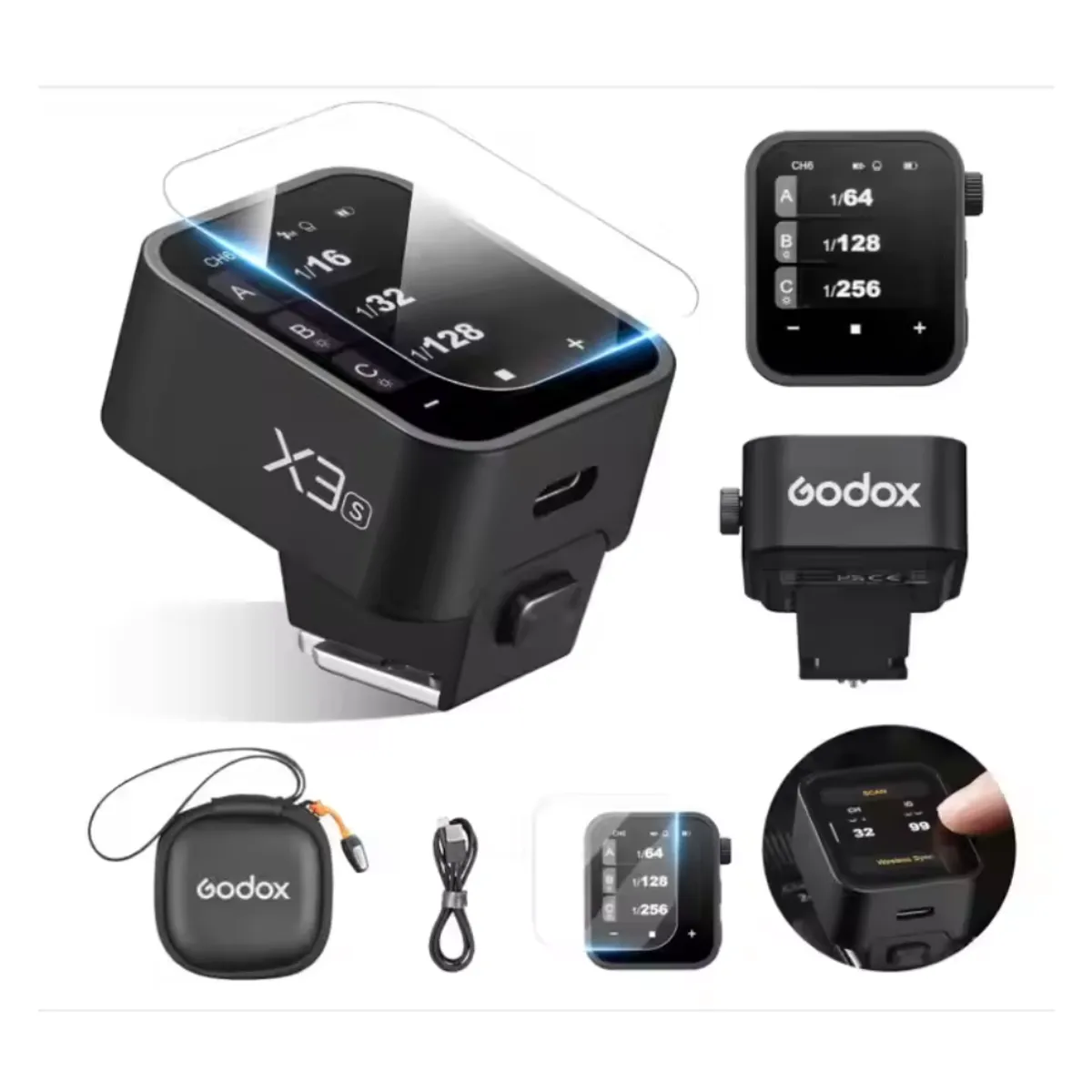 GODOX - DISPARADOR DE FLASH INALÁMBRICO GODOX X3-SONY