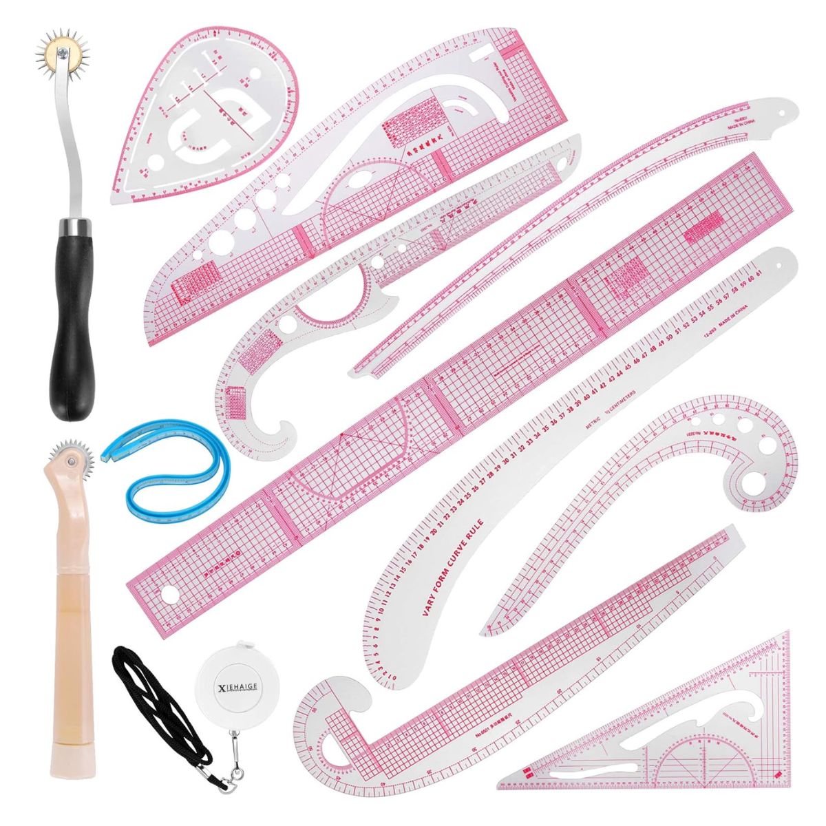 GENERICO - 13 Reglas De Costura Curva Francesa Reglas Patronaje Diseño