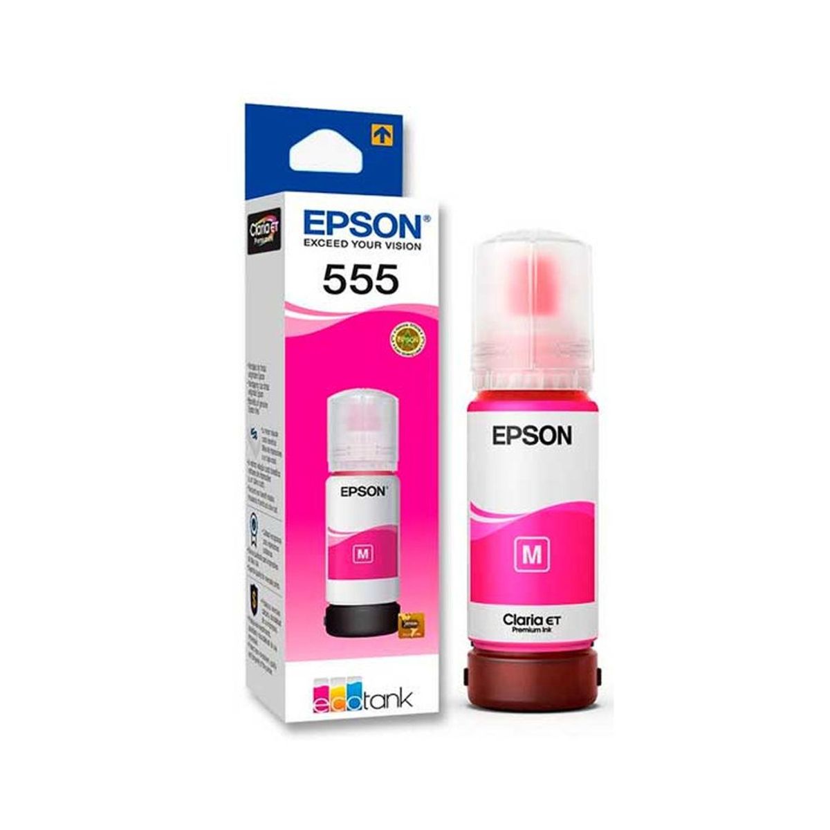 EPSON - Tinta 555 original tinta epson tinta ROJO MAGENTA epson serie L